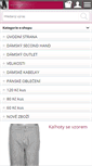 Mobile Screenshot of mujoutfit.cz