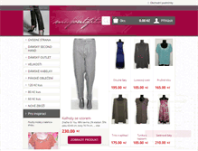 Tablet Screenshot of mujoutfit.cz